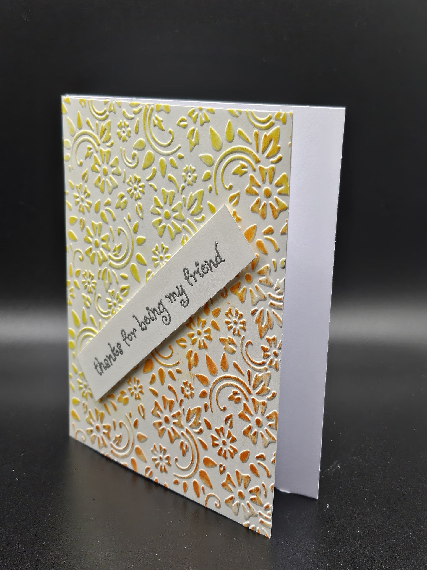 Handmade Sunshine & Smiles Friendship Card
