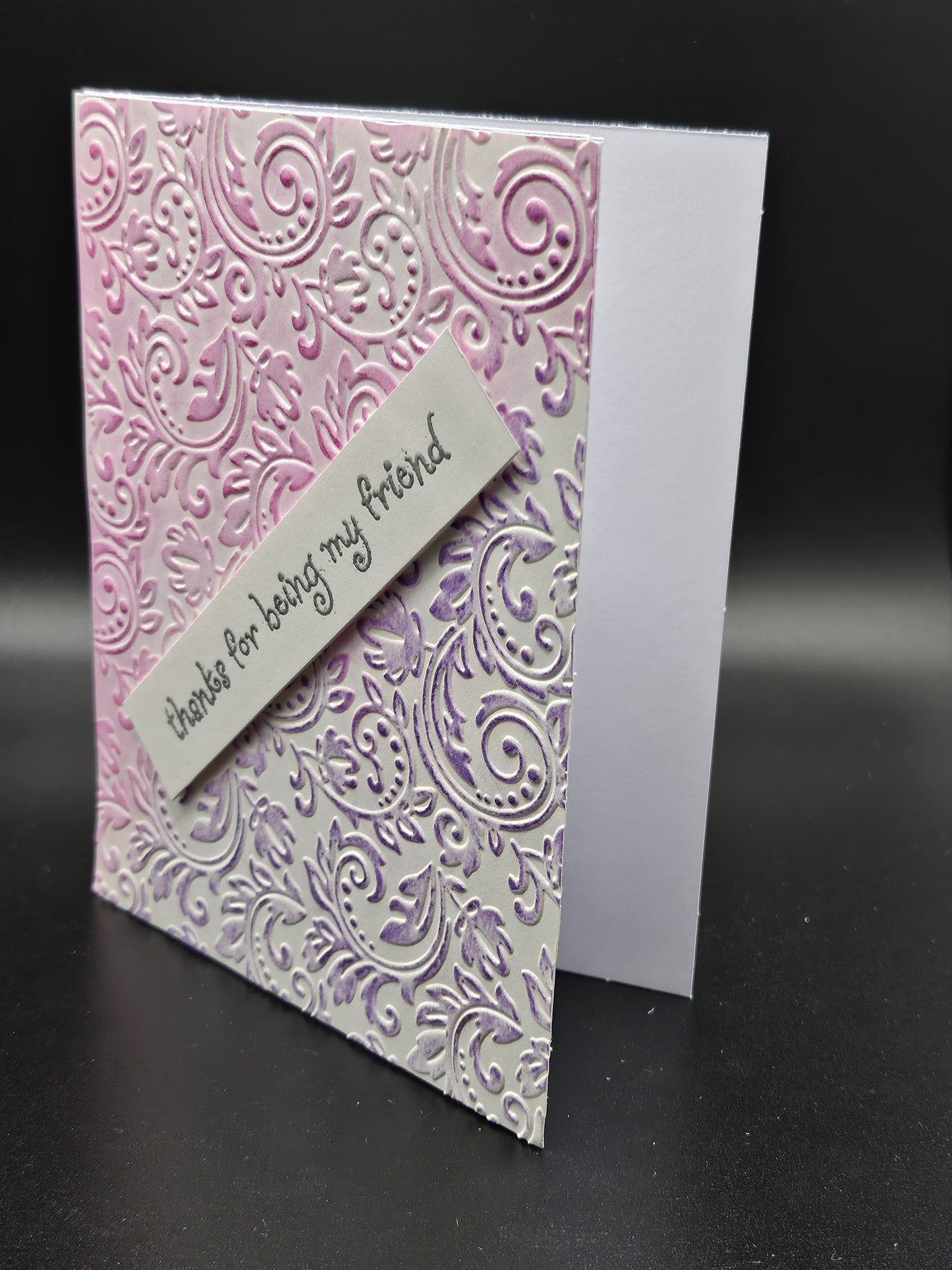 Handmade Berry Besties Friendship Card