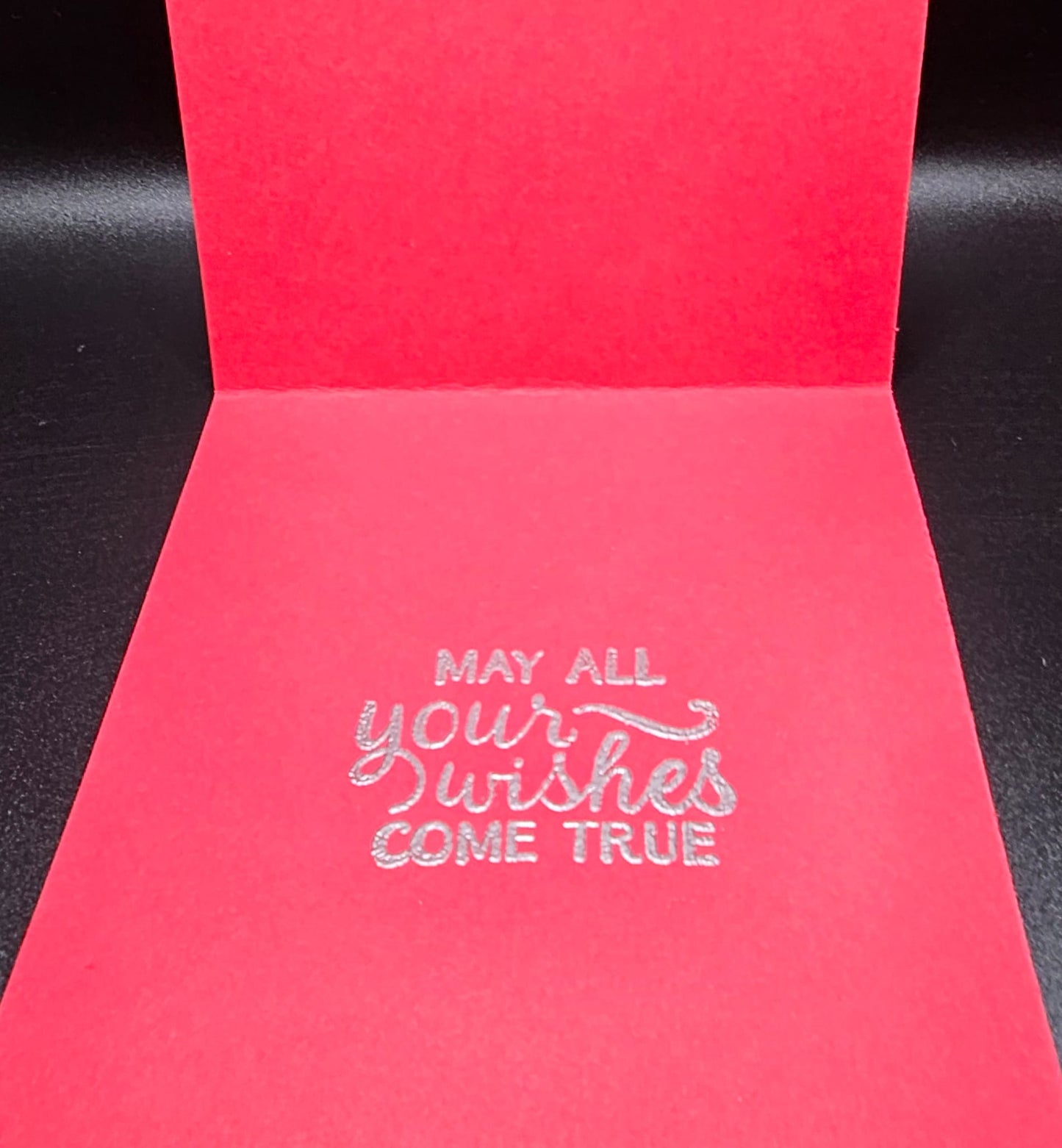 Handmade Red Heart Birthday Card