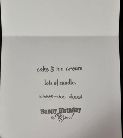 Handmade Birthday Card - Beautiful Ombre Dots