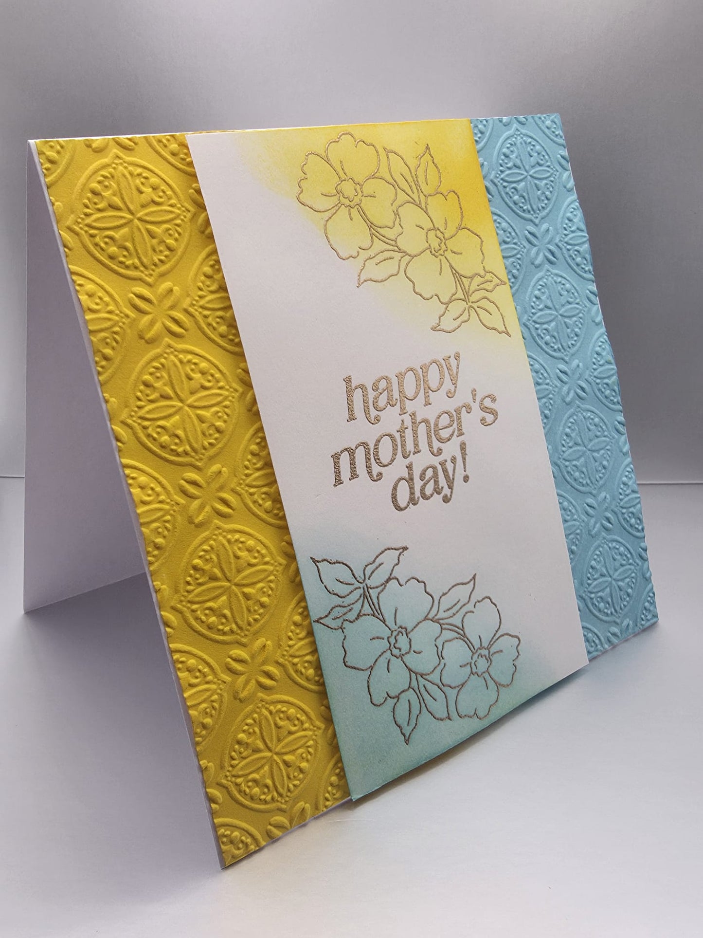 Handmade Sun & Sea Mother's Day Card
